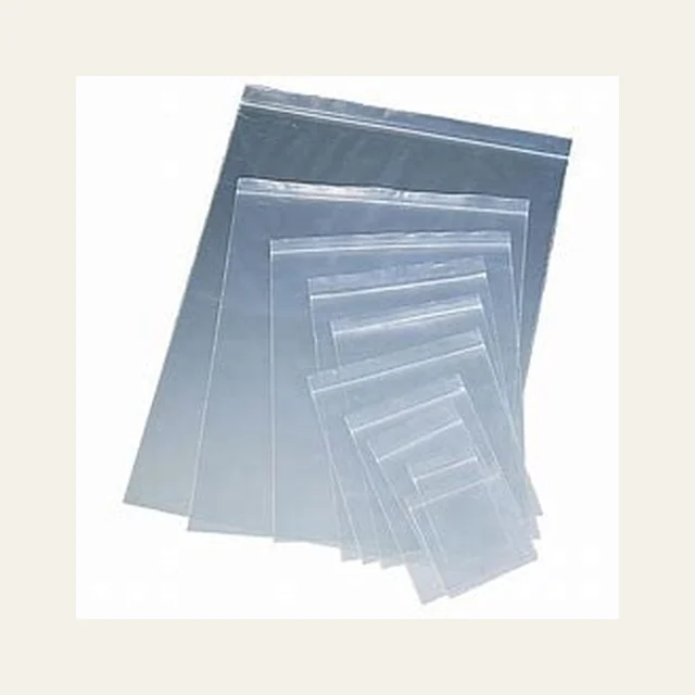 Top Seal clear layflat poly bags