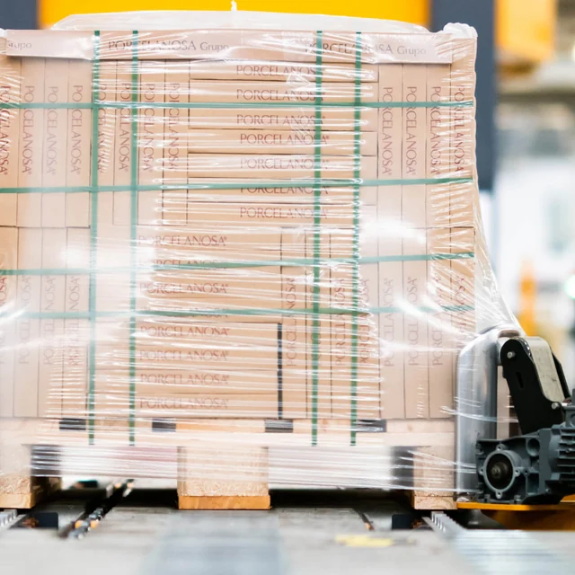 Pallet protected by Charter Next Generation stretch hood film